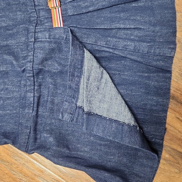 Vintage 90's Tommy Hilfiger Denim Dress with Pleats Toddler Girl Size 3T - Picture 7 of 12